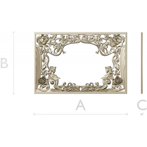 Golden Vine Cartouche