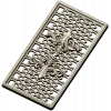 Acanthus Ribbon Decorative Panel STL for CNC