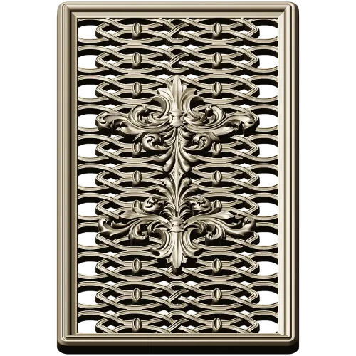 Acanthus Ribbon Decorative Panel STL for CNC