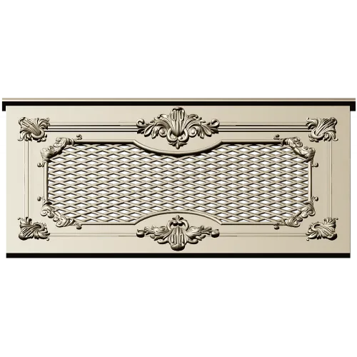 Rococo Lattice Decorative Panel STL for CNC