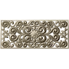 Baroque Floral Openwork Panel STL for CNC