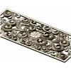 Baroque Floral Openwork Panel STL for CNC
