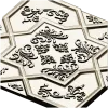 OctaFlora Panel - decorative STL 3D model for CNC
