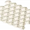 HexaBloom Relief - decorative STL 3D model for CNC routing