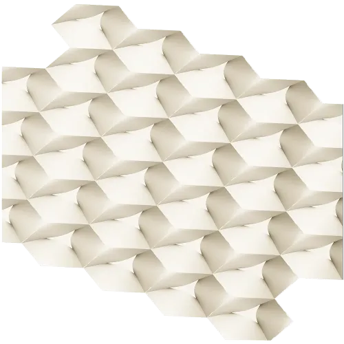 HexaBloom Relief - decorative STL 3D model for CNC routing
