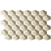 HexaBloom Relief - decorative STL 3D model for CNC routing