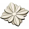 Petal Star Rosette - STL 3D model for CNC