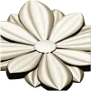 Petal Star Rosette - STL 3D model for CNC