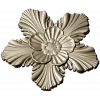 Five-Petal Floral Rosette STL for CNC Milling