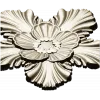 Five-Petal Floral Rosette STL for CNC Milling