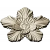 Five-Petal Floral Rosette STL for CNC Milling