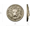 Розетка "Королевский лев" - 3D модель STL для ЧПУ
