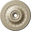 Helios Rosette - high-relief ceiling rosette STL for CNC