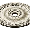 Helios Rosette - high-relief ceiling rosette STL for CNC