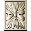 Прямоугольная розетка с акантовыми листьями - stl для ЧПУ