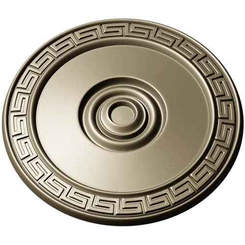 Aegean Rosette - STL 3D Model for CNC Carving