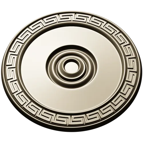 Aegean Rosette - STL 3D Model for CNC Carving