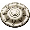 Auric Sun Rosette - STL 3D model for CNC carving