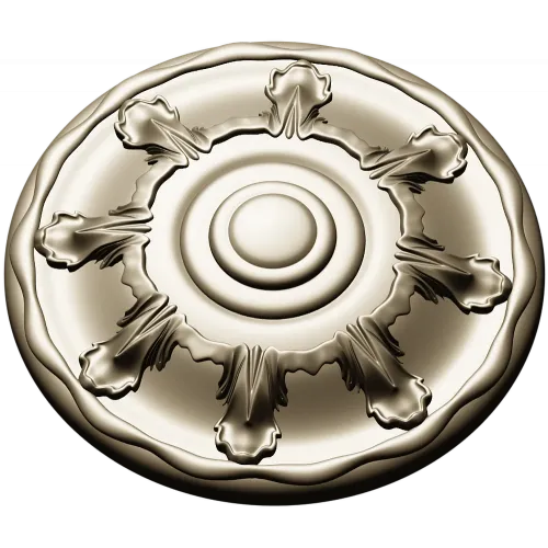 Auric Sun Rosette - STL 3D model for CNC carving