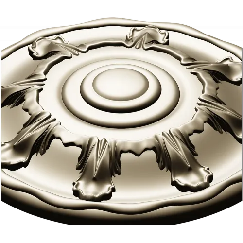 Auric Sun Rosette - STL 3D model for CNC carving