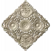 Diamond Baroque Rosette - STL 3D model for CNC routing