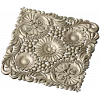 Diamond Baroque Rosette - STL 3D model for CNC routing