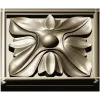Квадратная розетка "Золотой лепесток" - 3D модель STL для ЧПУ