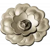Floral Rosette STL for CNC - High Relief Decorative Medallion