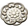 Daisy Knot Rosette - STL 3D model for CNC carving