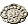 Daisy Knot Rosette - STL 3D model for CNC carving