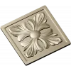 Square Acanthus Rosette STL for CNC