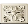 Square Acanthus Rosette STL for CNC