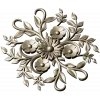 Floral Sunburst Rosette - STL 3D model for CNC