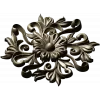 Florentine Bloom Rosette - detailed STL 3D model for CNC milling