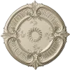 Sunburst Baroque Rosette - STL 3D model for CNC