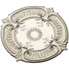 Sunburst Baroque Rosette - STL 3D model for CNC