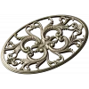 Овальная розетка "Элизабет" - 3D модель STL для ЧПУ