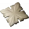 Square Floral Rosette STL for CNC Milling