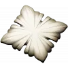 Square Floral Rosette STL for CNC Milling