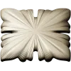Square Floral Rosette STL for CNC Milling