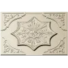 Ornate Eight-Point Rosette 3D Model for CNC