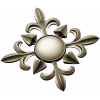 Aurelia Rosette - STL 3D model for CNC milling