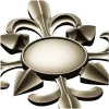 Aurelia Rosette - STL 3D model for CNC milling