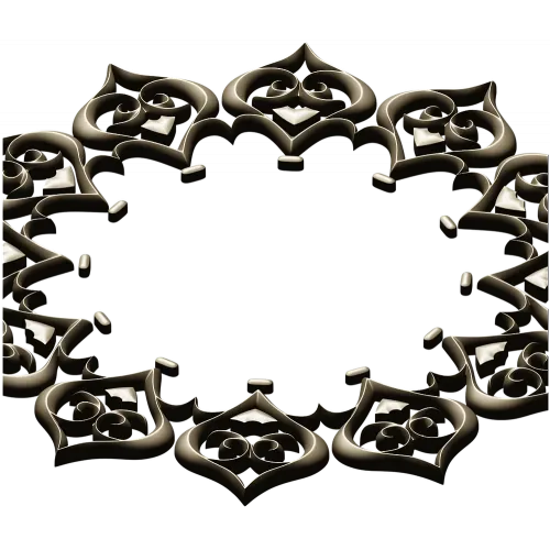 Классическая круглая розетка - 3D модель STL для ЧПУ