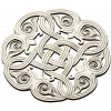 Round Celtic Knot Rosette - STL 3D Model for CNC