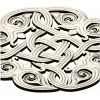 Round Celtic Knot Rosette - STL 3D Model for CNC