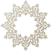 Ornamental Arabesque Rosette STL for CNC