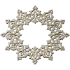 Ornamental Arabesque Rosette STL for CNC