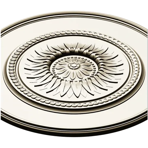 Helios Rosette - STL 3D model for CNC milling