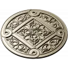 Ornamental Rosette 3D Model STL for CNC Milling